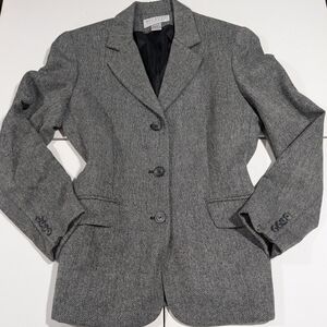 Talbots Gray Women's Size 10 or oversized Blazer